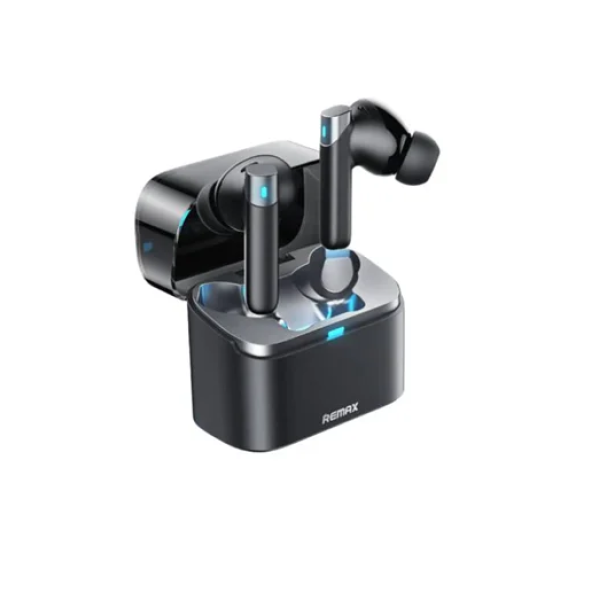 Ασύρματα ακουστικά Bluetooth με θήκη φόρτισης W28N Remax - μαύρο