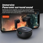 Ασύρματα ακουστικά Bluetooth με θήκη φόρτισης W38 Remax - μαύρο