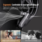 Ασύρματα ακουστικά Bluetooth με θήκη φόρτισης W38 Remax - μαύρο
