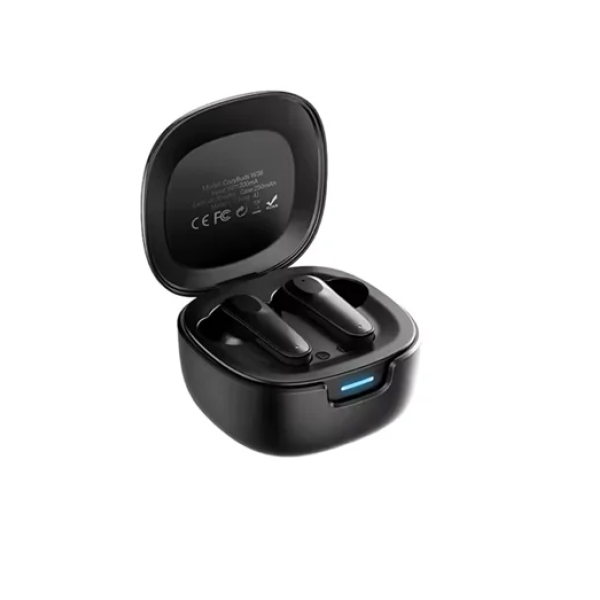 Ασύρματα ακουστικά Bluetooth με θήκη φόρτισης W38 Remax - μαύρο