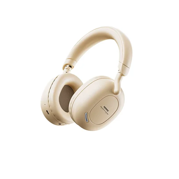 Ασύρματα ακουστικά Bluetooth Wireless Headphone RB-560HB μπεζ