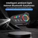 Ασύρματα ακουστικά κράνους - Wireless Earphone Helmet - K06 μαύρο - Image 2
