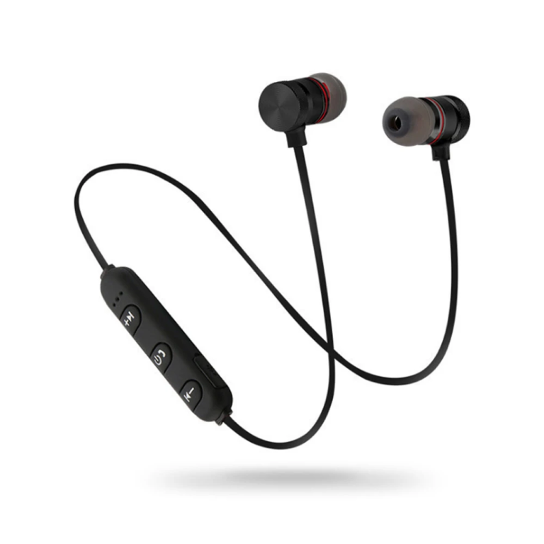 Ασύρματα Αθλητικά Ακουστικά In-Ear με Μαγνητική Λειτουργία Μαύρο