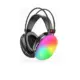 Ασύρματα Bluetooth On Ear ακουστικά με 5 ώρες λειτουργίας RGB PG580 - μαύρο