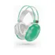 Ασύρματα Bluetooth On Ear ακουστικά με 5 ώρες λειτουργίας RGB PG580 - πράσινο