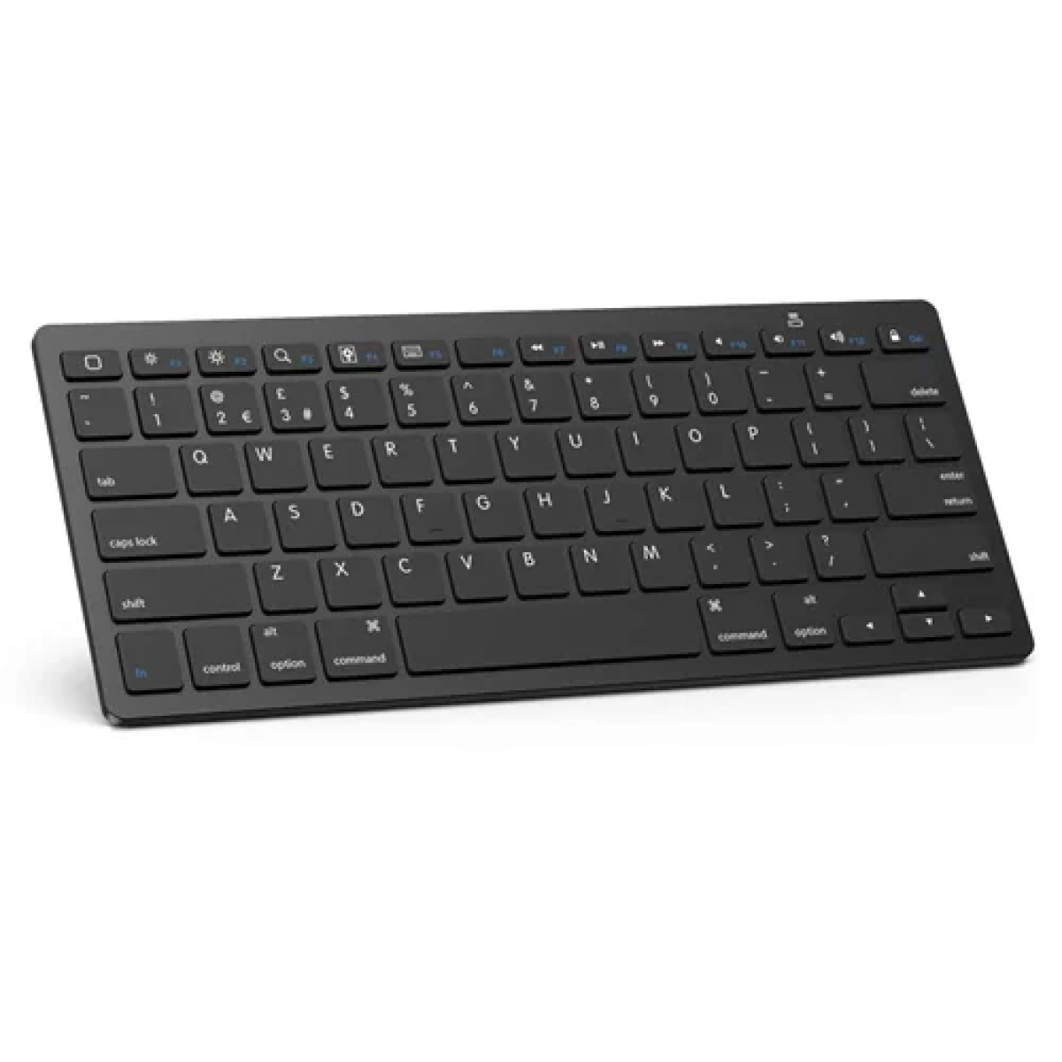 Ασύρματο Bluetooth πληκτρολόγιο Αγγλικό US KB066 - μαύρο - Image 2