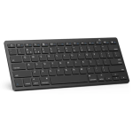 Ασύρματο Bluetooth πληκτρολόγιο Αγγλικό US KB066 - μαύρο - Image 2