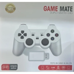 Ασύρματο Gamepad USB 2.4G με 2 Χειριστήρια Για Retro Gaming Λευκό Game Mate