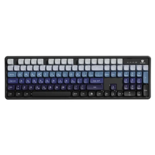 Ασύρματο Πληκτρολόγιο 2x Bluetooth + 1x USB με Ελληνικούς Χαρακτήρες KS-01-D