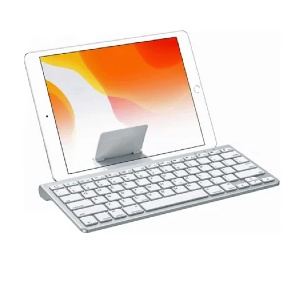 Ασύρματο πληκτρολόγιο για iPad με βάση για tablet KB088 - λευκό - Image 2