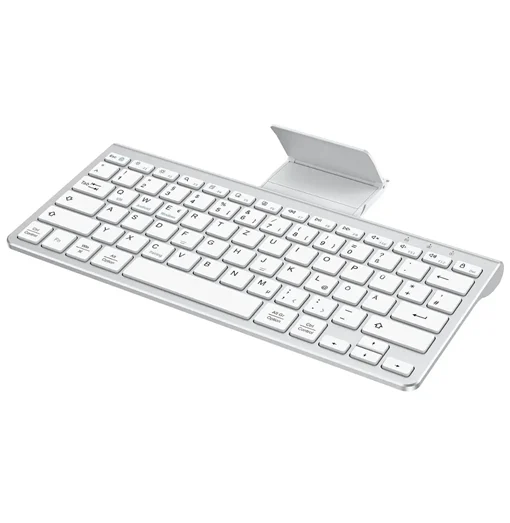 Ασύρματο Πληκτρολόγιο Για Ipad Με Βάση Για Tablet Kb088 - Λευκό