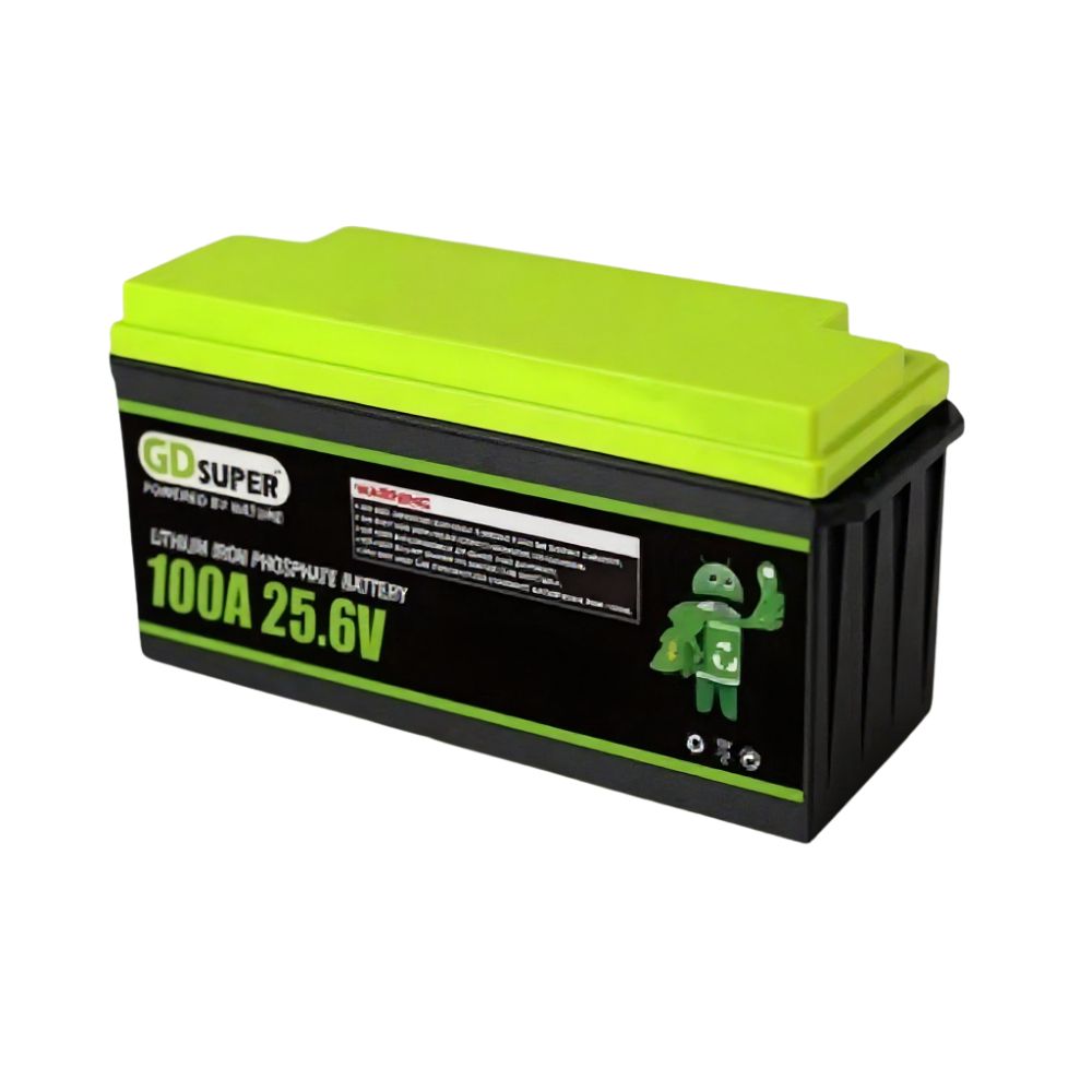 Μπαταρία Λιθίου 25.6V Με Οθόνη Gdsuper 100A