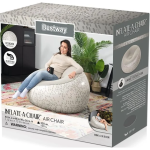 Bestway Φουσκωτή Πολυθρόνα 112x112x66cm 75052 Μπεζ - Image 6
