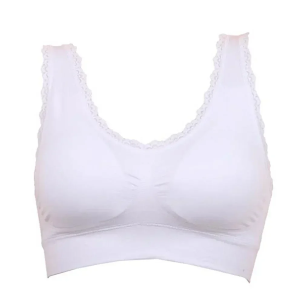 Μπουστάκι Καθημερινής Χρήσης με Δαντέλα Slim N Lift Aire Bra Deluxe - Λευκό