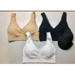 Μπουστάκι Καθημερινής Χρήσης με Δαντέλα Slim N Lift Aire Bra Deluxe Σετ 3τμχ - Λευκό/Μαύρο/Μπεζ - Image 2