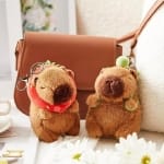Μπρελόκ Λούτρινο 10cm 86453 Capybara με Χελωνίτσα