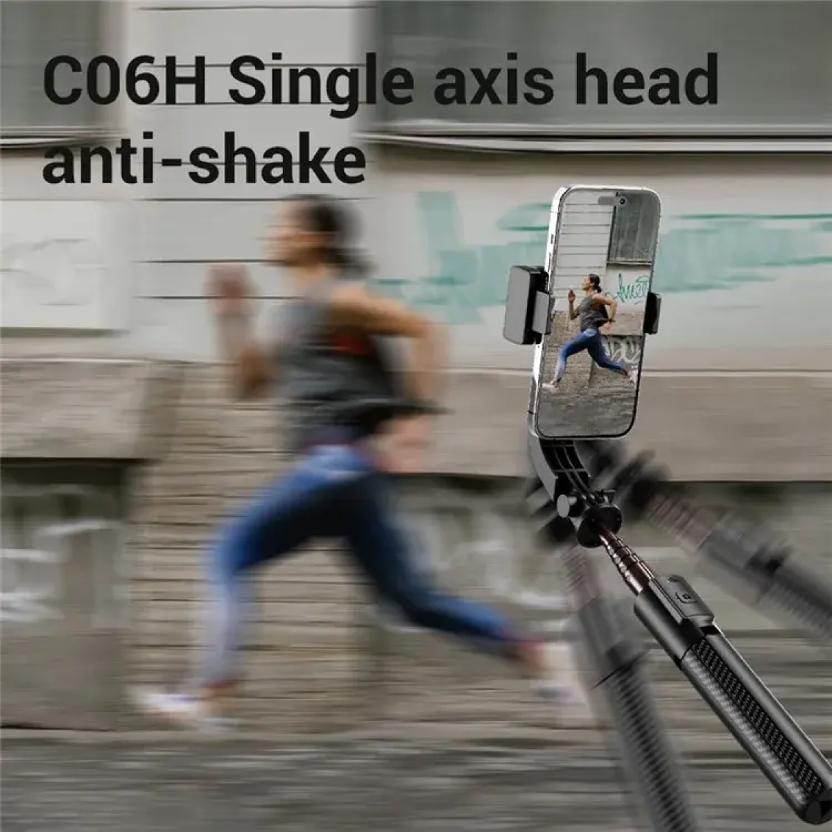 C06H Σταθεροποιητής Gimbal Μονού Άξονα & Τρίποδο
