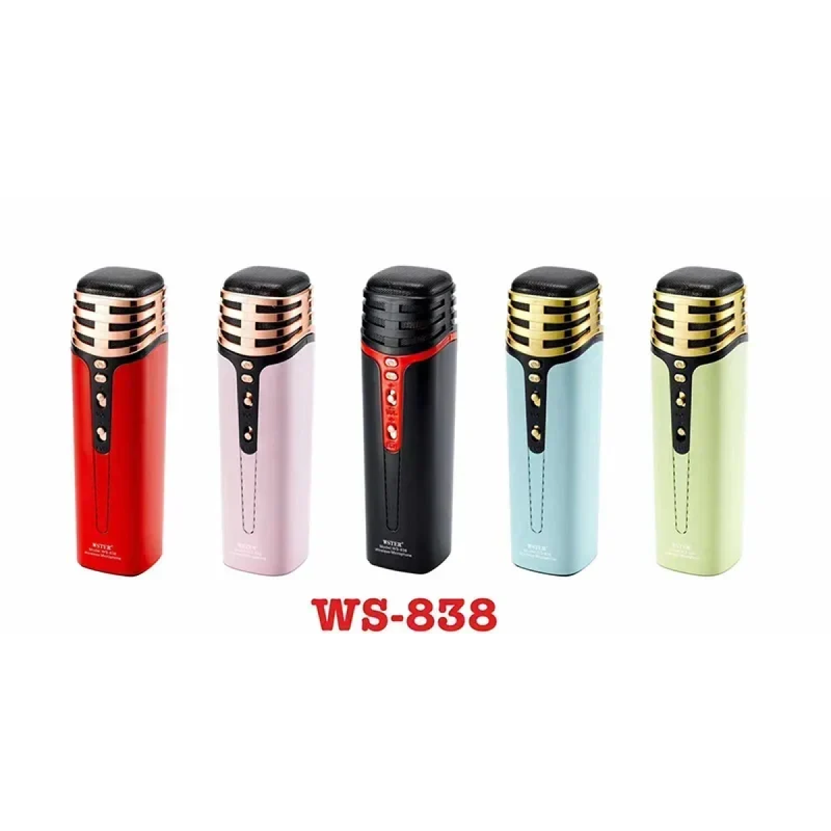 Ασύρματο Μικρόφωνο Karaoke WS-838 - Image 2