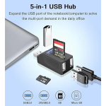 Card Reader USB 3.0 5 σε 1 Andowl Q-HU12