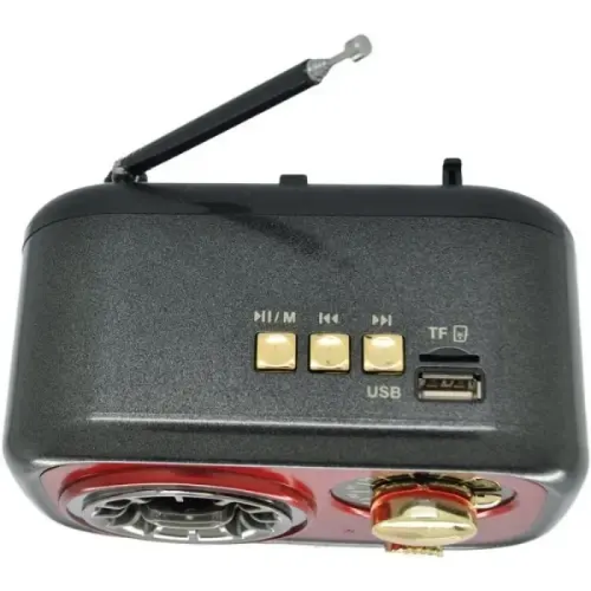 CMiK MK-143 Φορητό Ραδιόφωνο Επαναφορτιζόμενο με Bluetooth και USB Μπλε