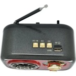 CMiK MK-143 Φορητό Ραδιόφωνο Επαναφορτιζόμενο με Bluetooth και USB Μπλε