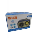 CMiK MK-143 Φορητό Ραδιόφωνο Επαναφορτιζόμενο με Bluetooth και USB Μπλε