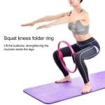 Δαχτυλίδι Γυμναστικής με Αντίσταση Pilates Ring - Μωβ
