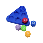 Διαδραστικό Παιχνίδι Gonggi Ζάρια Squid Games 86430 Μπλε βάση