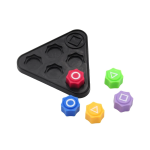 Διαδραστικό Παιχνίδι Gonggi Ζάρια Squid Games 86430 Μαύρη βάση