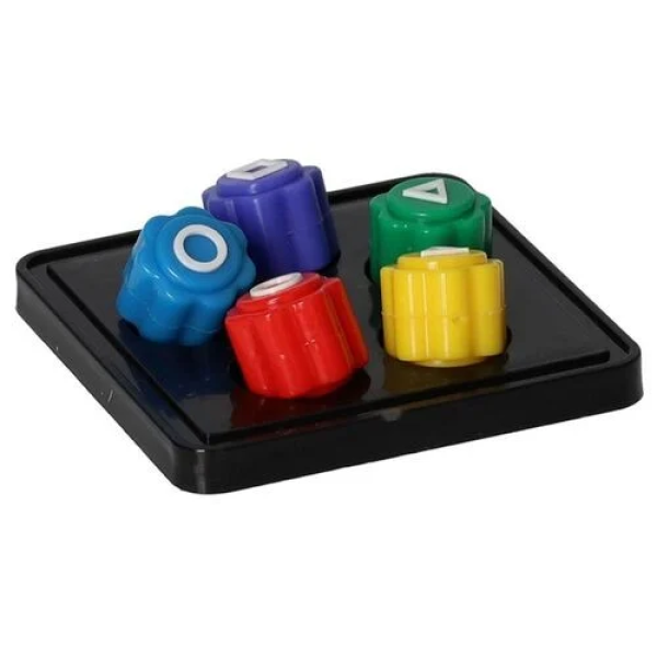 Διαδραστικό Παιχνίδι Gonggi Ζάρια Squid Games 86431 Μαύρη βάση
