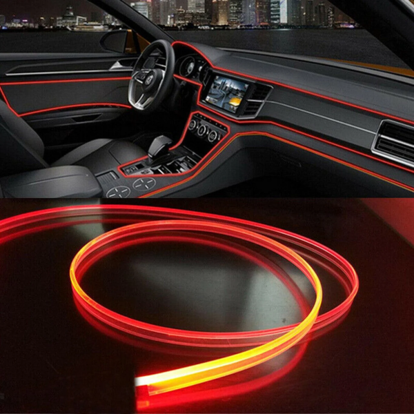 Διακοσμητική Ταινία LED για Εσωτερικό Αυτοκινήτου 3m Κόκκινο Arrango AT48944