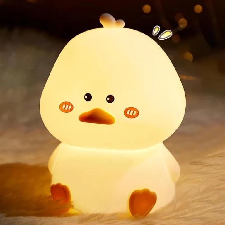 Διακοσμητικό Φωτιστικό USB Σιλικόνης - Baby Duck