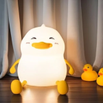 Διακοσμητικό Φωτιστικό USB Σιλικόνης Smiley Duck