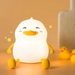 Διακοσμητικό Φωτιστικό USB Σιλικόνης Smiley Duck