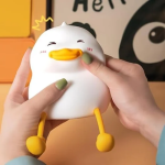 Διακοσμητικό Φωτιστικό USB Σιλικόνης Smiley Duck