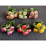 Διακοσμητικό Τεχνητό Μπουκέτο Λουλουδιών 168231 Σομόν