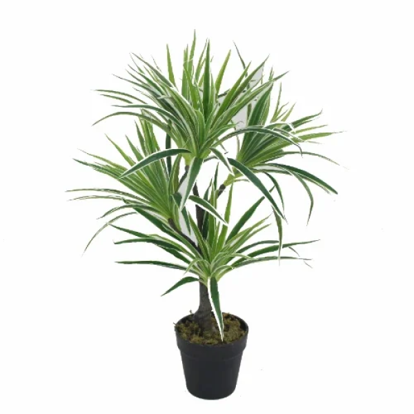 Διακοσμητικό Τεχνητό Φυτό White Grass σε Γλάστρα 70cm JWP3040