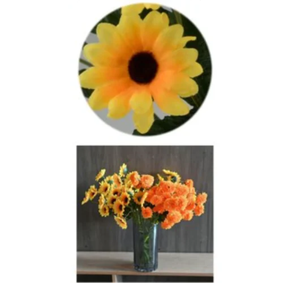 Διακοσμητικό Τεχνητό Λουλούδι Sunflower 30cm 86382