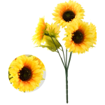 Διακοσμητικό Τεχνητό Λουλούδι Sunflower 44cm 86389