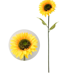 Διακοσμητικό Τεχνητό Λουλούδι Sunflower 64cm 86387