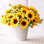 Διακοσμητικό Τεχνητό Λουλούδι Sunflower 64cm 86387
