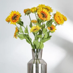 Διακοσμητικό Τεχνητό Λουλούδι Sunflower 64cm 86387