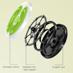 Δίσκος Ισορροπίας 18cm Με Σχοινί Waist Twisting Disc - Μωβ