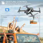 Drone Τετραξονικό Χωρίς Ψήκτρες 4K HD FPV Κάμερα Wifi RC, Αναστροφή 360°, GPS
