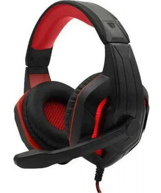Ενσύρματα Ακουστικά Gaming Komc M203 Με Μικρόφωνο - Κοκκινο