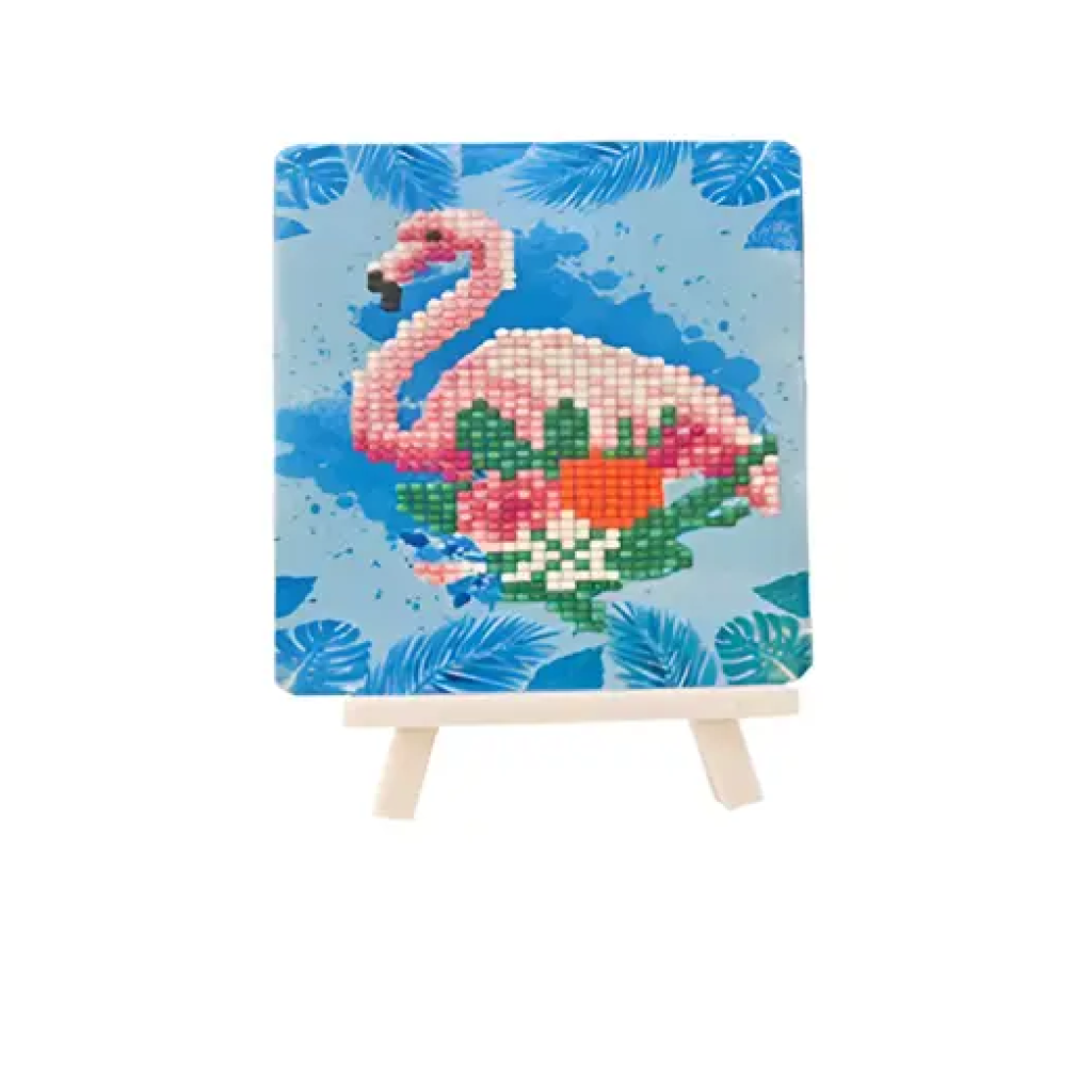 Εκπαιδευτικό παιχνίδι Cardboard Diamond Painting 20x20cm SDS-27113 πολύχρωμο