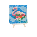 Εκπαιδευτικό παιχνίδι Cardboard Diamond Painting 20x20cm SDS-27113 πολύχρωμο