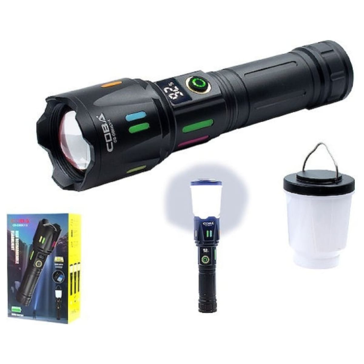 Επαναφορτιζόμενος Φακός LED BL-CB-G669LY-X