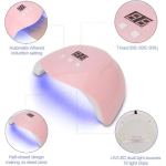 Επαγγελματικό Φουρνάκι Νυχιών UV LED 18LED 58W 93743