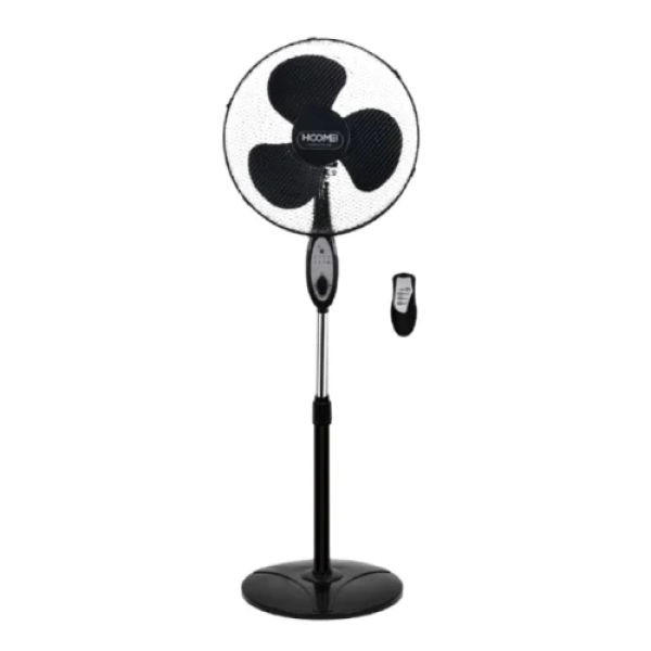 Επιδαπέδιος Ανεμιστήρας 50W με Διάμετρο 40cm και Ορθοστάτη HM-8662R-B